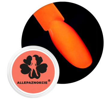 Pigment neonowy do paznokci w proszku słoiczek neon uv pigment 0,6 g Nr 06