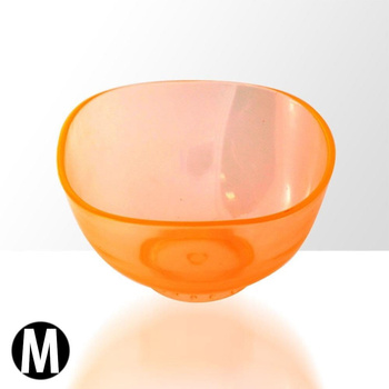 Miseczka silikonowa do alg pomarańczowa rozmiar M