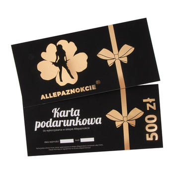 VOUCHER KARTA PODARUNKOWA GOLD 500ZŁ