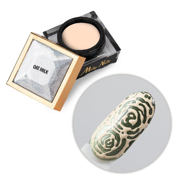 Creative Flow Color Gel  - kreatywny NailArt żel do efektu topniejących, miękkich wzorów Molly Nails Oat Milk HEMA/Di-HEMA free 5 g