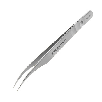 Pęseta do rzęs wygięta Staleks Expert 40 TYPE 11