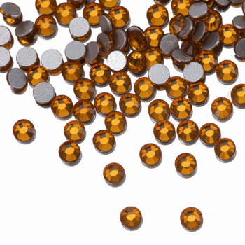 Cyrkonie do paznokci szklane SS5 Topaz ok.50 szt