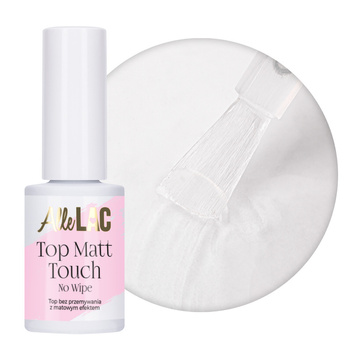 Top bez przemywania z matowym efektem Top Matt Touch no wipe AlleLac 7g