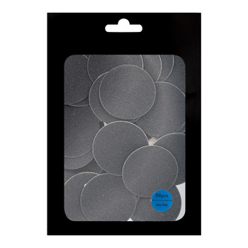 Nakładki ścierne tarcze wymienne 240 grit do PodoDisk rozmiar XL 35 mm 50 szt