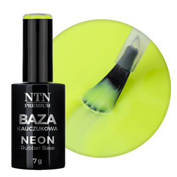 Baza kauczukowa 2w1 Neon Rubber Base NTN Premium HEMA/Di-HEMA Free 7g Nr 2