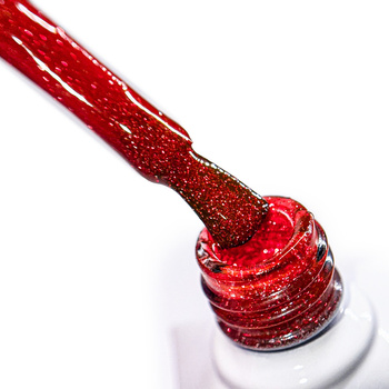 Lakier hybrydowy Molly Nails Flashing Lights Neon Queen of Love HEMA/Di-HEMA Free 8g Nr 645