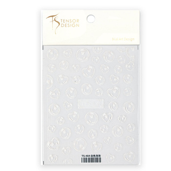 Naklejki do paznokci cienkie samoprzylepne bańki mydlane TS-464