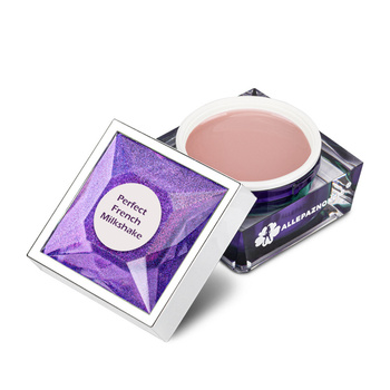 Żel budujący do paznokci samopoziomujący self leveling builder gel led/uv Perfect French Milkshake HEMA/Di-HEMA Free 15g