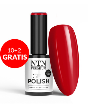 10+2gratis Lakier hybrydowy LED/UV Gel Polish NTN Premium Limited Edition Nr 340 HEMA/Di-HEMA Free 5g