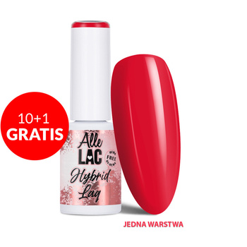 10+1gratis Lakier hybrydowy LED/UV Gel Polish Reds R2 Ferrari AlleLac HEMA/Di-HEMA Free 6g