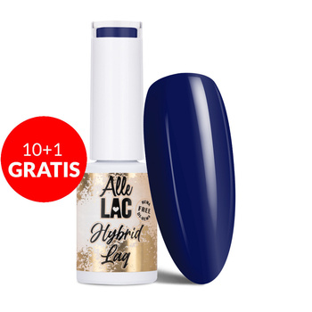10+1gratis Lakier hybrydowy nasycona pigmentacja AlleLac Limited Edition HEMA/Di-HEMA Free 5g Nr 206