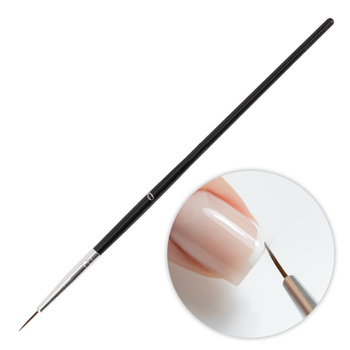 Pędzelek do zdobień czarny NTN Premium rozmiar 0