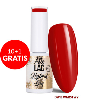 10+1gratis Lakier hybrydowy LED/UV Gel Polish Nr 220 Limited Edition AlleLac HEMA/Di-HEMA Free 5g