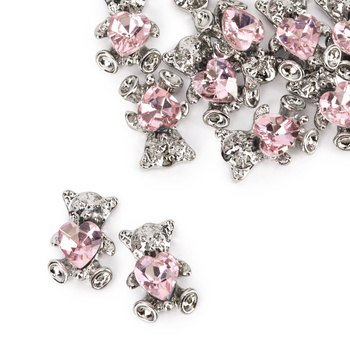 Ozdoby do paznokci misie 3D Molly Nails Nr 3 10 szt