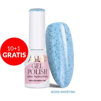 10+1gratis Lakier hybrydowy LED/UV Gel Polish Blues Ocean Dots AlleLac HEMA/Di-HEMA Free 6g