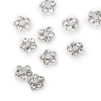 Ozdoby do paznokci kwiatki 3D Molly Nails K1122 10 szt