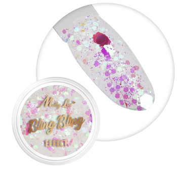 Pyłek do paznokci MollyLac Bling Bling Effect 1 g Nr 07