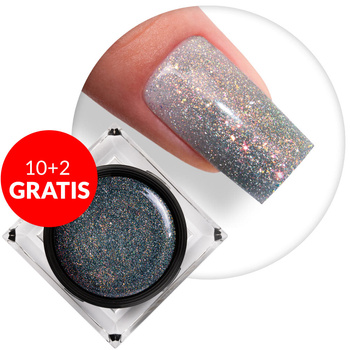 10+2gratis Żel do paznokci Shine on you Mermaid Shine MollyLac HEMA/Di-HEMA Free 50g