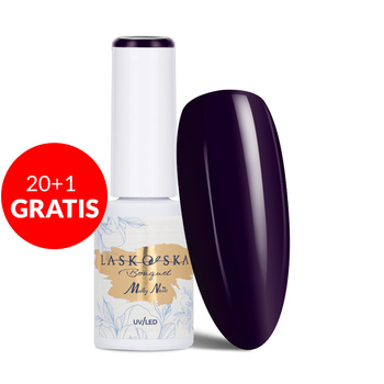 20+1gratis Lakier hybrydowy LED/UV Gel Polish Molly Nails @Bouquet by Laskovska Iris HEMA/Di-HEMA Free 7g