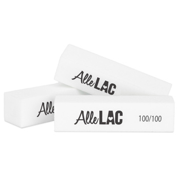 Bloczek blok polerski Allelac 100/100 Standard biały 1 szt