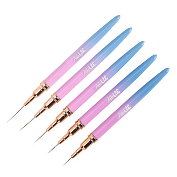 Zestaw pędzli do zdobień AlleLac ombre Nr 2 5 szt