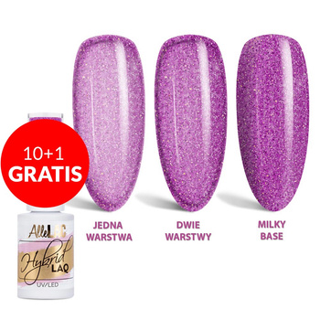 10+1gratis Lakier hybrydowy LED/UV Gel Polish Nr 236 Limited Edition AlleLac 5g