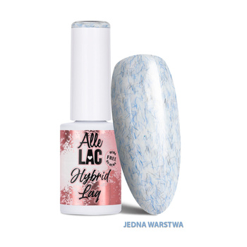 Lakier hybrydowy LED/UV Gel Polish Blues Denim Fluff AlleLac HEMA/Di-HEMA Free 6g
