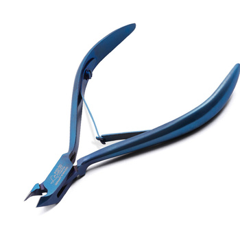 Cążki do skórek Lexwo niebieskie blue 103D-5 mm