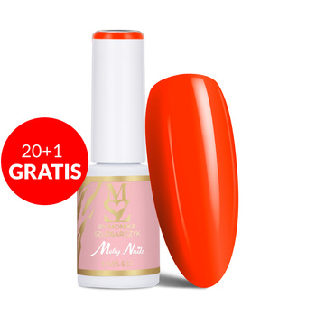 20+1gratis Lakier hybrydowy Molly Nails @Summer Love by Monika Szlósarczyk HEMA/Di-HEMA Free 7g Nr 6