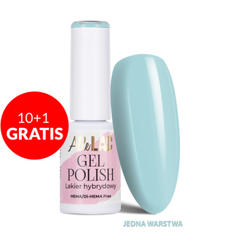 10+1gratis Lakier hybrydowy LED/UV Gel Polish Blues Pastel AlleLac HEMA/Di-HEMA Free 6g