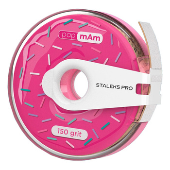 Rolka z taśmą ścierną do pilnika PapmAm Staleks Expert 150 grit 7m