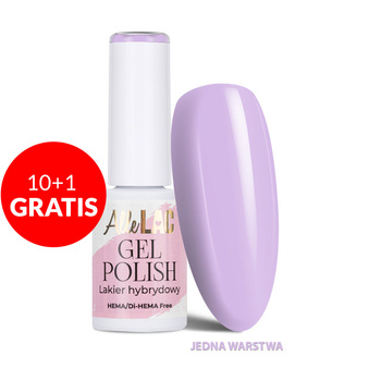 10+1gratis Lakier hybrydowy LED/UV Gel Polish Purples P2 Lily AlleLac HEMA/Di-HEMA Free 6g