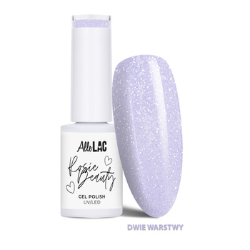 Lakier hybrydowy LED/UV Gel Polish AlleLac x Rosie Beauty Snow 6g