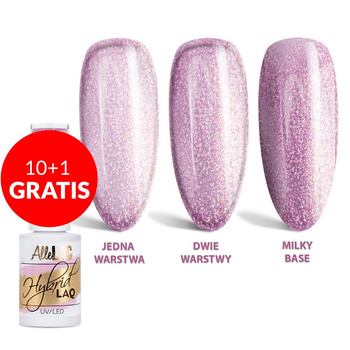 10+1gratis Lakier hybrydowy LED/UV Gel Polish Nr 235 Limited Edition AlleLac 5g