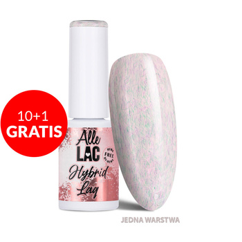 10+1gratis Lakier hybrydowy LED/UV Gel Polish Purples P12 Misty Fluff AlleLac HEMA/Di-HEMA Free 6g