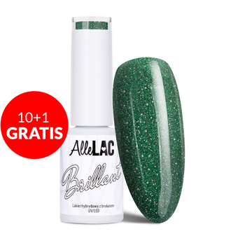10+1gratis Lakier hybrydowy AlleLac Brillant HEMA/Di-HEMA Free 5g Nr 132