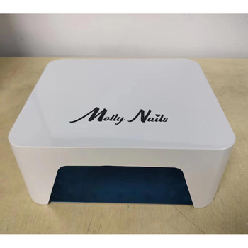 Lampa do paznokci UV/LED 36W Molly Nails do lakierów hybrydowych żeli i akrylożeli biała V9