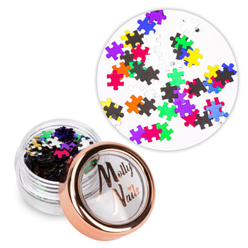 Ozdoba do paznokci puzzle Molly Nails 2g
