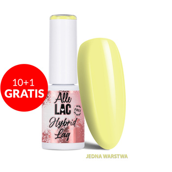 10+1gratis Lakier hybrydowy LED/UV Gel Polish Yellows Y2 Pastel AlleLac HEMA/Di-HEMA Free 6g