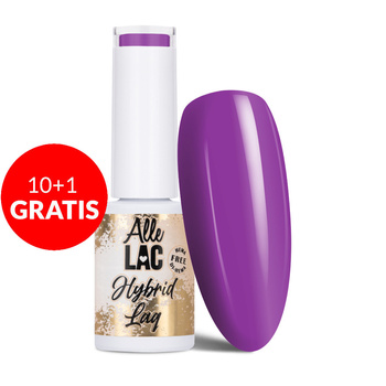 10+1gratis Lakier hybrydowy nasycona pigmentacja AlleLac Limited Edition HEMA/Di-HEMA Free 5g Nr 215