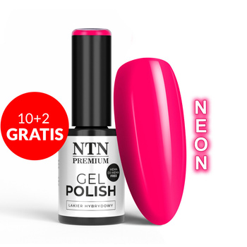 10+2gratis Lakier hybrydowy Ntn Premium Birthday Party Collection Neon HEMA/Di-HEMA Free 5g Nr 53
