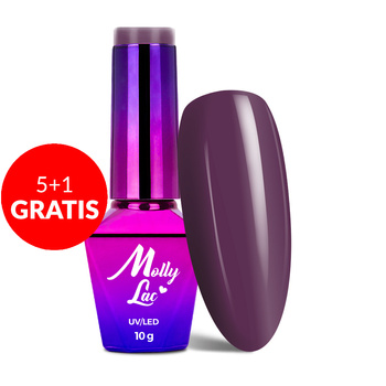 5+1gratis Lakier hybrydowy MollyLac Nailmatic Provence 10g Nr 320