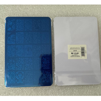 Blaszka ze wzorkami do stempli plus-002