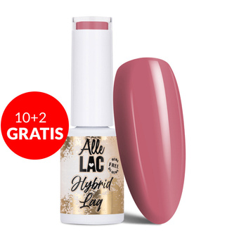 10+2gratis Lakier hybrydowy AlleLac Business Woman HEMA/Di-HEMA Free 5g Nr 196