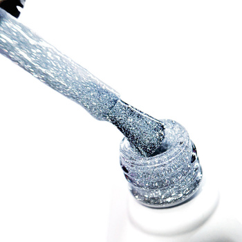 Lakier hybrydowy Molly Nails Flashing Lights Bling it Back HEMA/Di-HEMA Free 8g Nr 567