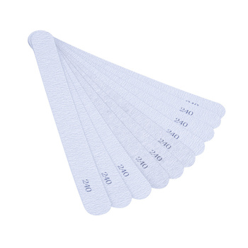 Nakładki ścierne zamienne nośnik do pilnika metalowego prostego (kolor zebra) gradacja 240 10szt