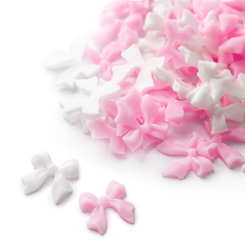 Ozdoby do paznokci kokardki 3D MollyLac 50 szt