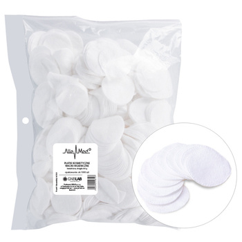 Płatki kosmetyczne waciki higieniczne bawełniane okrągłe 500 g ok.1000 sztuk