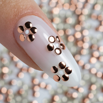 ShinePins gładkie ćwieki błyskotki ozdoby do paznokci mini NTN Premium Nr 11 5g