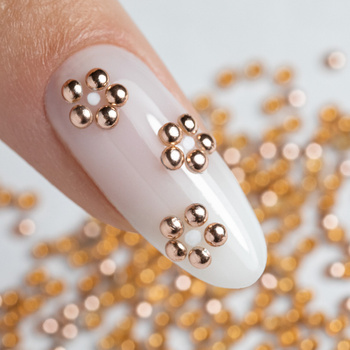 ShinePins gładkie ćwieki błyskotki ozdoby do paznokci mini NTN Premium Nr 9 5g